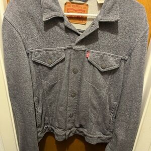 Levi's French Terry Trucker Jacket